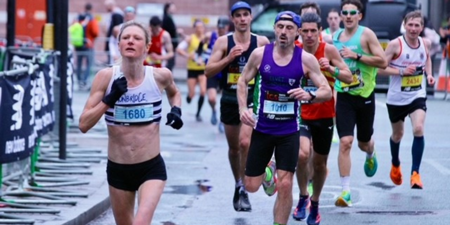 Helen Gaunt running