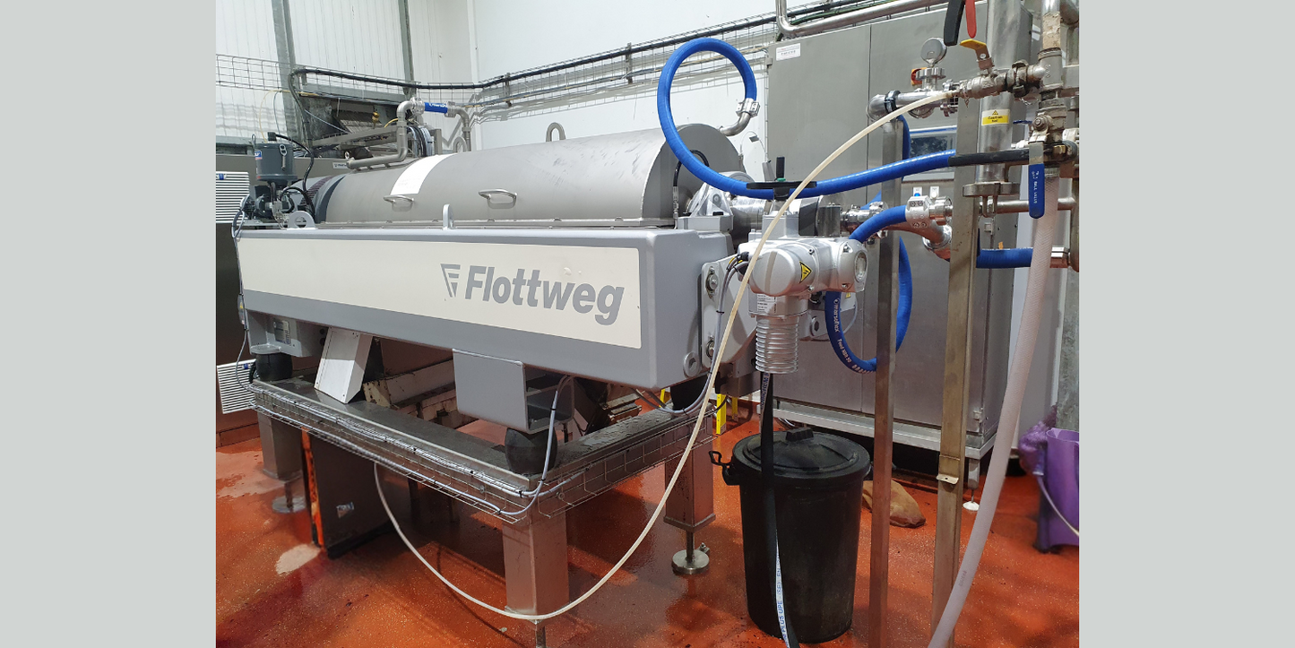 Flottweg beetroot press