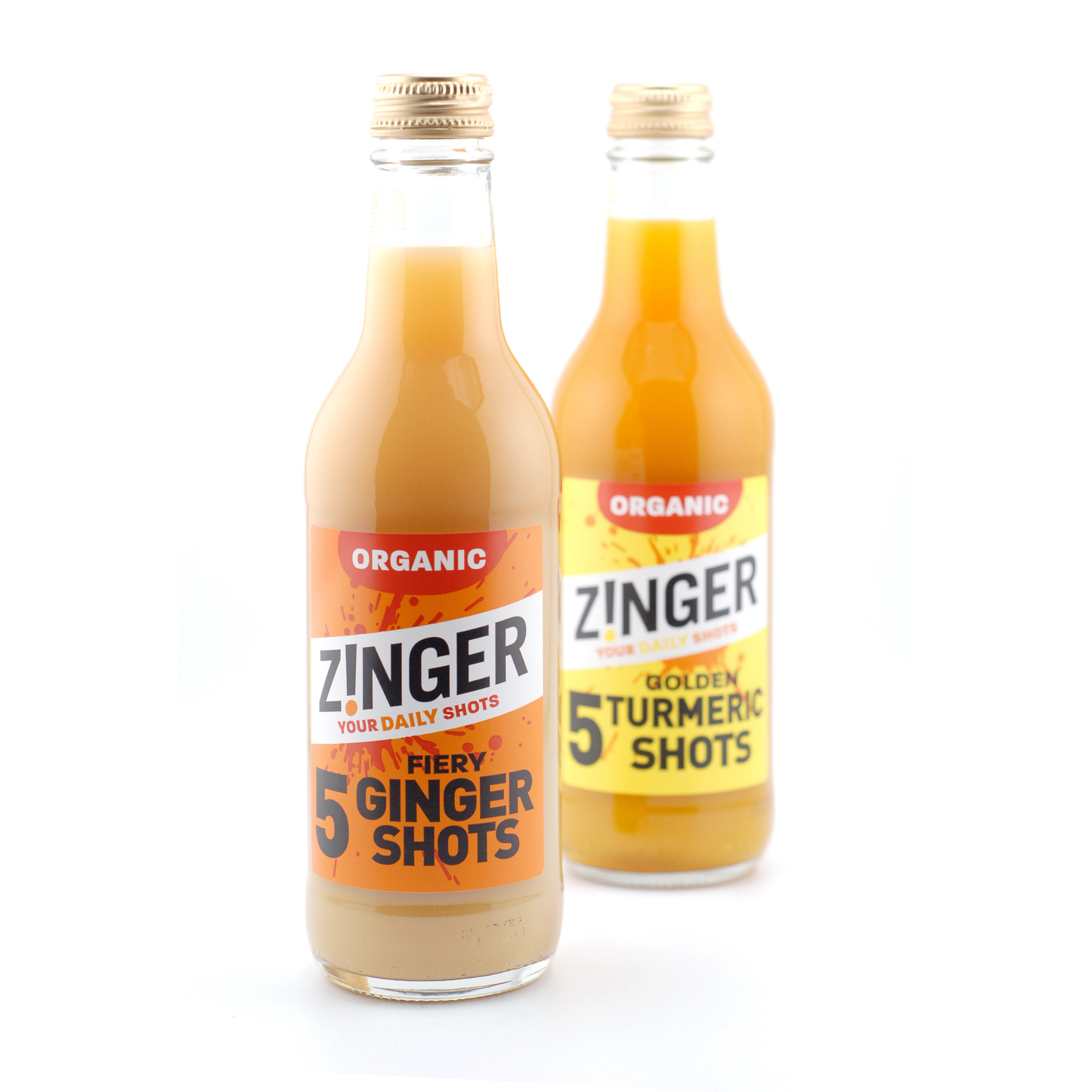 
                  
                    Organic Turmeric Zinger Shot Dosing Bottle - 5 shots per bottle (6 x 330ml)
                  
                