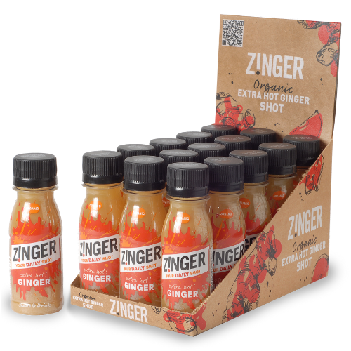 
                  
                    Organic Extra Hot Ginger Zinger Shot (15 x 70ml)
                  
                