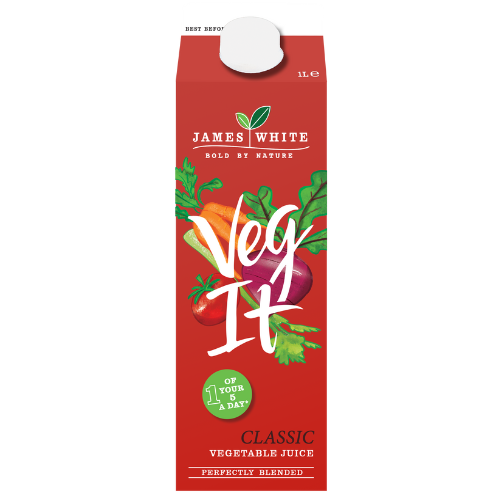 Veg It Juice 8 x 1L James White Drinks