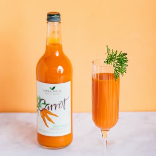 Organic Carrot Juice (6 x 750ml) – James White Drinks