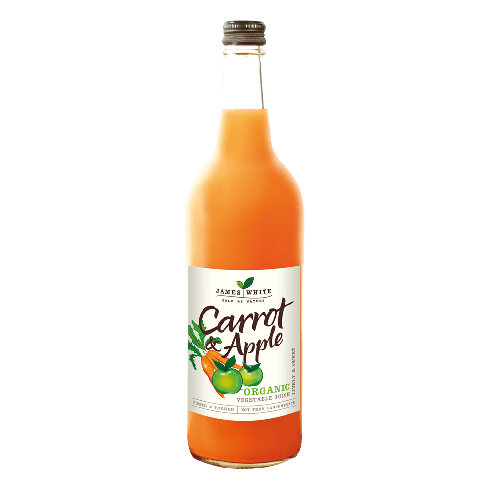 Organic Carrot & Apple juice (750ml)